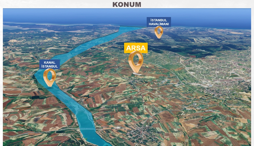 Arnavutköy Çilingir'de İmar Planında 41m Yola Cephe Arsa!